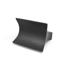 Carica l'immagine nel visualizzatore di Gallery, Anello donna rettangolare in ebano - Rosso Veneziano Gioielli