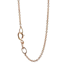Carica l'immagine nel visualizzatore di Gallery, Collana pendente in oro rosa 18 kt con rubino a goccia - Rosso Veneziano Gioielli
