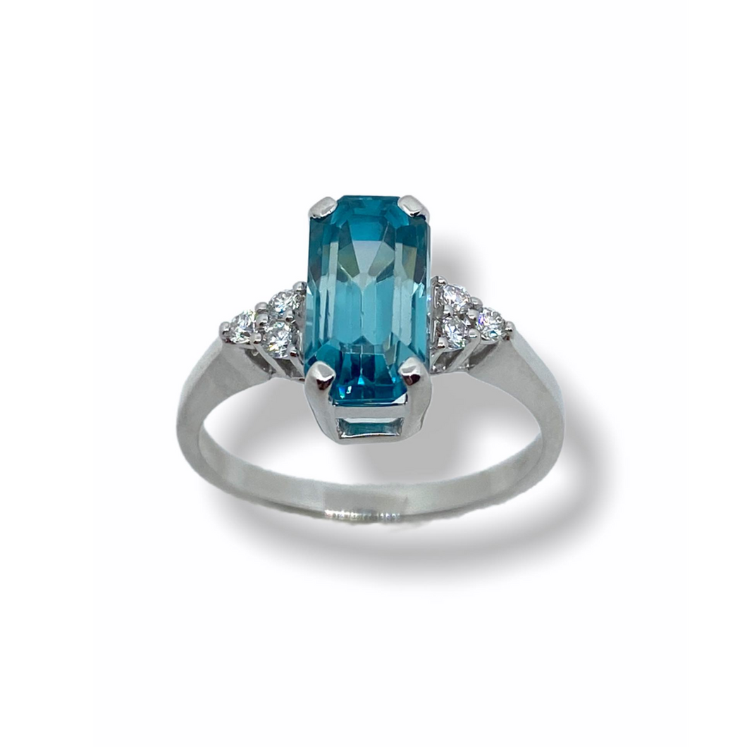 Anello con apatite