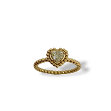 Carica l&#39;immagine nel visualizzatore di Gallery, Anello cuore con diamante fancy
