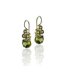 Carica l&#39;immagine nel visualizzatore di Gallery, Orecchini con peridoti
